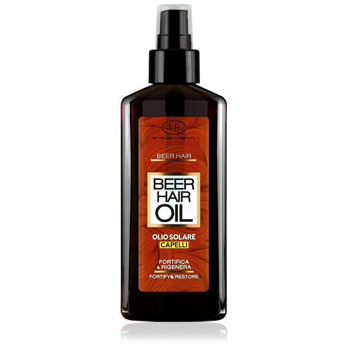 Wonder Company Beer Hair Oil Olio Solare Capelli Fortificante Rigenerante 100ml