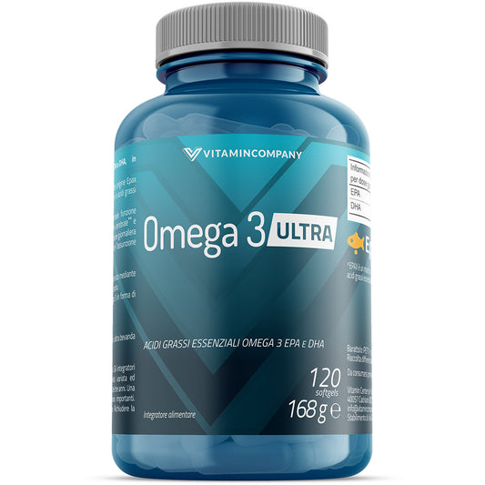 Vitamincompany Omega 3 Ultra 120 Softgels