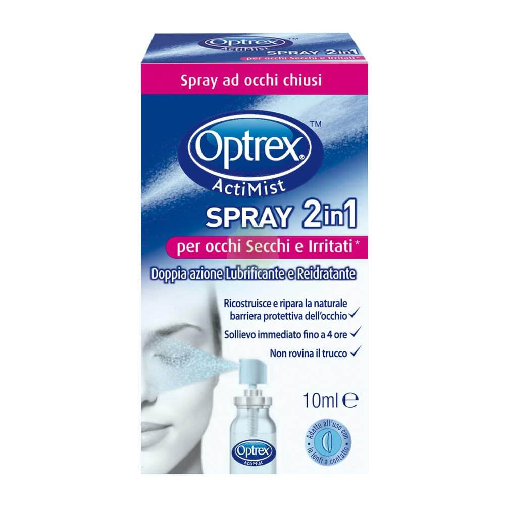 Optrex Actimist 2in1 Spray Occhi Secchi e Irritati 10ml