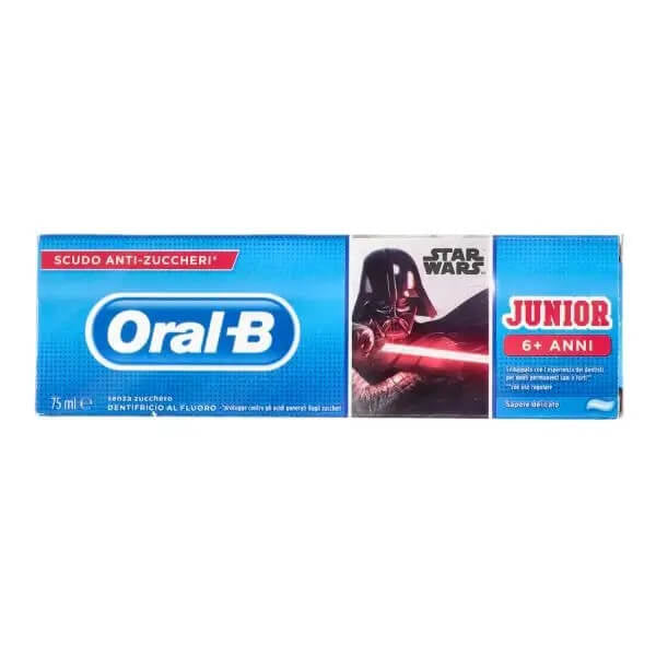 Oral-B Dentifricio Junior Star Wars 6+ anni 75ml