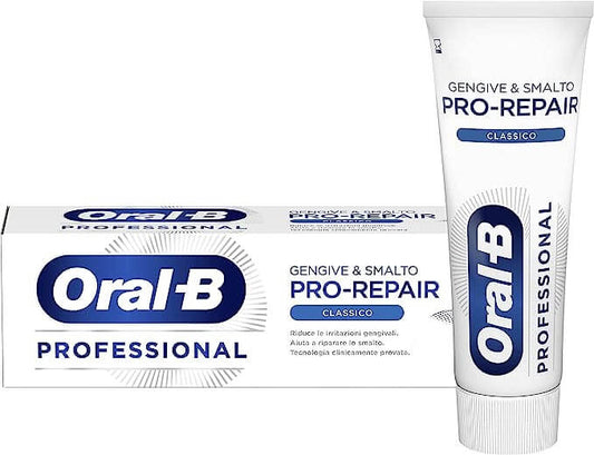 Oral-B Professional Dentifricio Gengive & Smalto Pro-Repair Classico 75ml