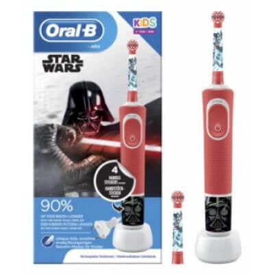 Oral-B Vitality Star Wars + Custodia da Viaggio + Adesivi