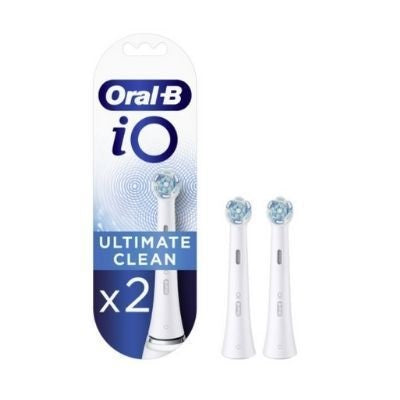 Oral-B iO Testine di Ricambio Ultimate Clean Bianche 2 pezzi