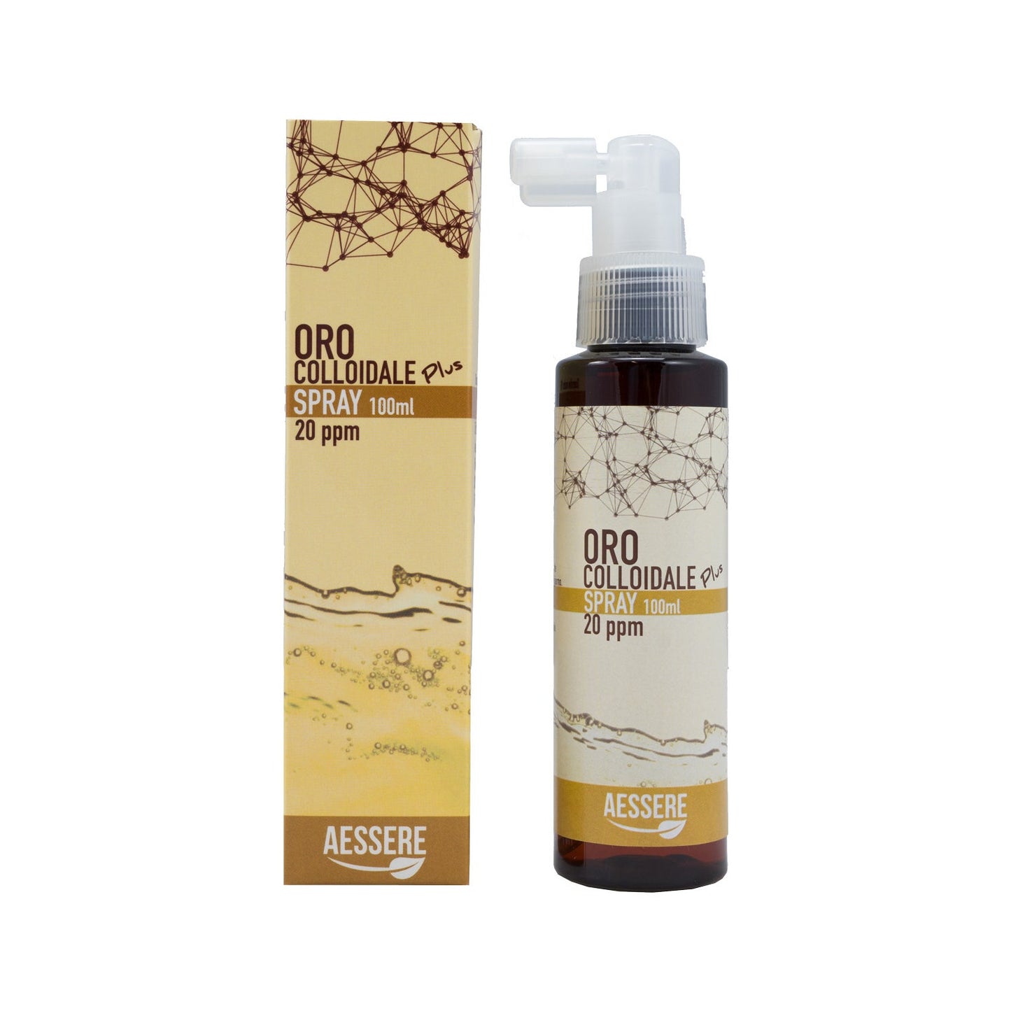 Oro Colloidale Plus Spray 20PPM 100ml