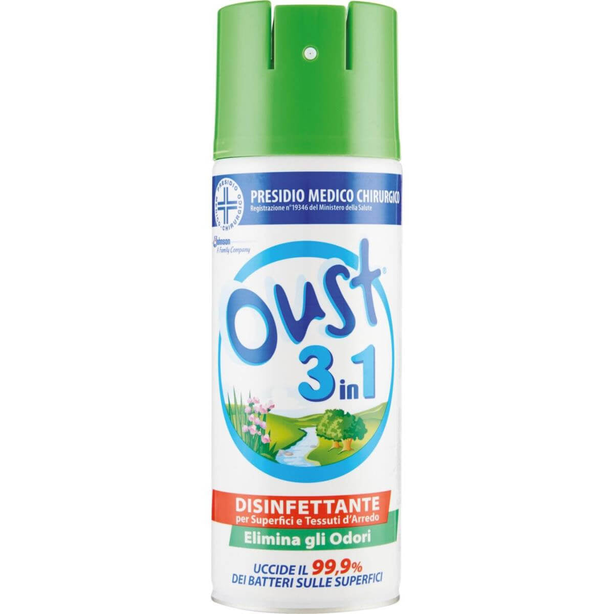 Oust 3 in 1 Disinfettante 400ml