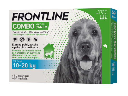 Frontline Combo Cani 10-20 kg 3 pipette