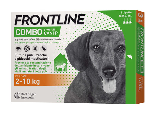 Frontline Combo Cani 2-10 kg 3 pipette