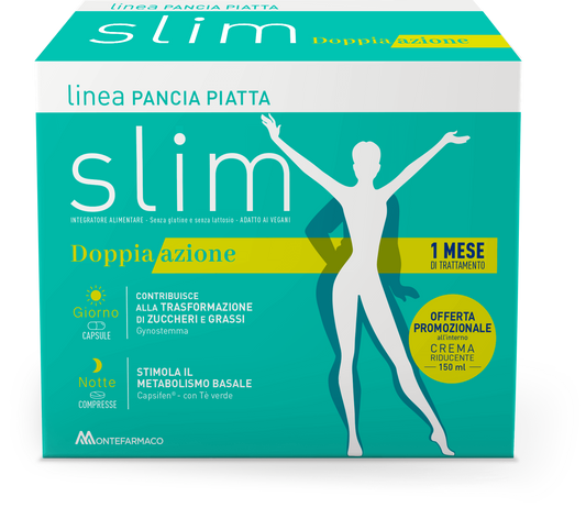 Pancia Piatta Slim 240 capsule + Crema Riducente in Omaggio