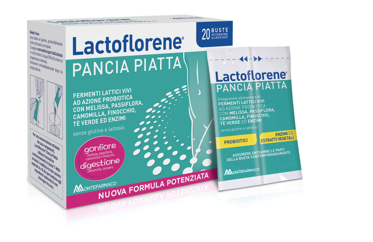 Lactoflorene Pancia Piatta 20 bustine