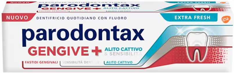 Parodontax Gengive+ Extra Fresh Dentifricio 75ml