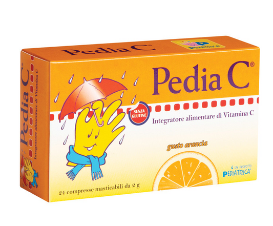 PediaC Arancia 24 compresse masticabili