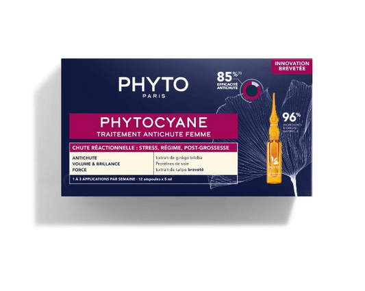 Phyto Phytocyane Donna Trattamento Anticaduta Temporanea 12 fiale da 5ml