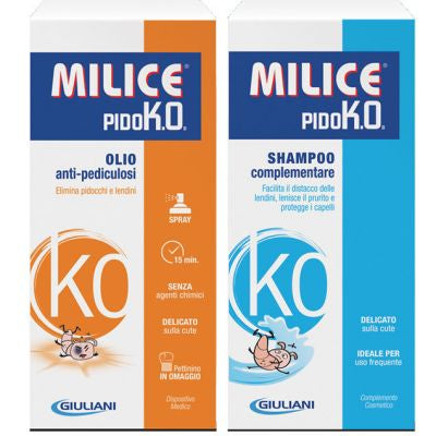 Milice PidoK.O. Kit Olio + Shampoo + Pettine