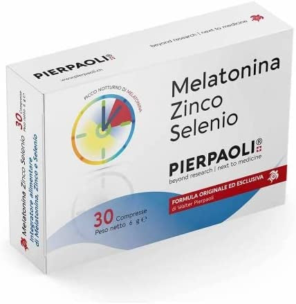 Pierpaoli Melatonina Zinco Selenio 30 compresse