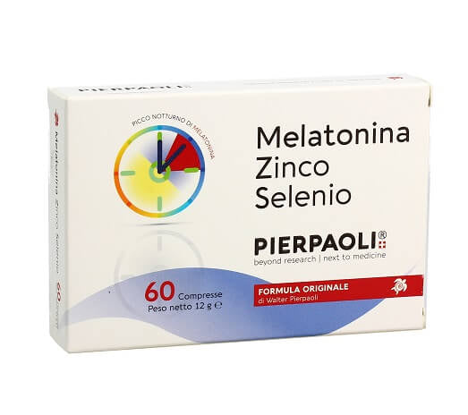 Pierpaoli Melatonina Zinco Selenio 60 compresse