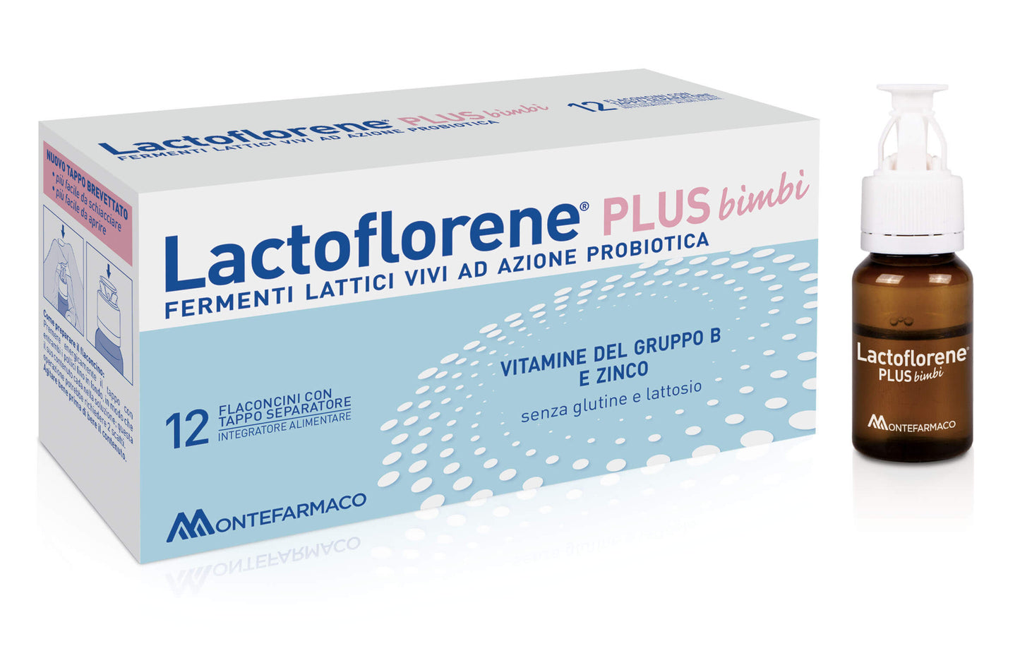 Lactoflorene Plus Bimbi 12 flaconcini