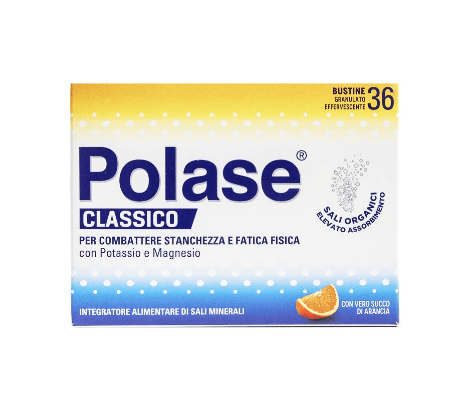 Polase Classico Integratore Sali Minerali Arancia 36 bustine effervescenti