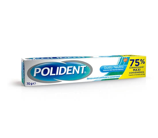 Polident Gusto Neutro Crema Adesiva 70gr