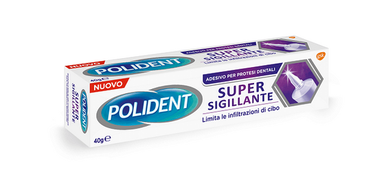 Polident Super Sigillante Crema Adesiva 40g