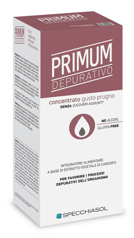 Primum Sciroppo Depurativo Gusto Prugna 250ml