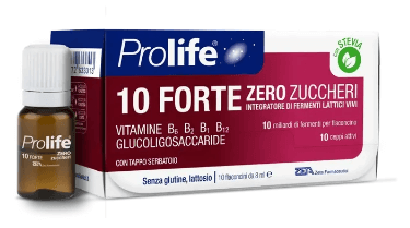 Prolife 10 Forte Zero Zuccheri 10 flaconcini