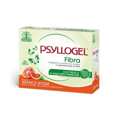 PsylloGel Fibra Arance Rosse 20 bustine