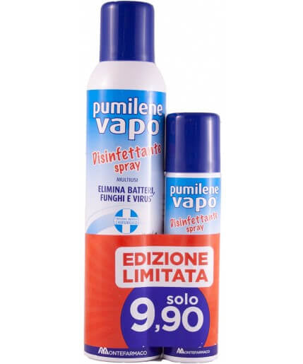 Pumilene Vapo Disinfettante Battericida Spray 250ml + 75ml