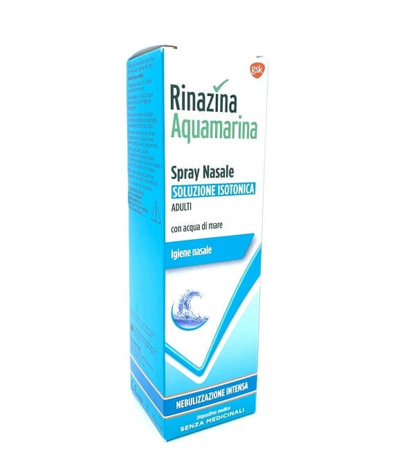 Rinazina Aquamarina Spray Nasale Isotonico Intenso 100ml