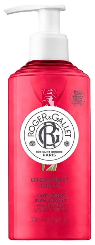 Roger&Gallet Gingembre Rouge Latte Corpo 250ml