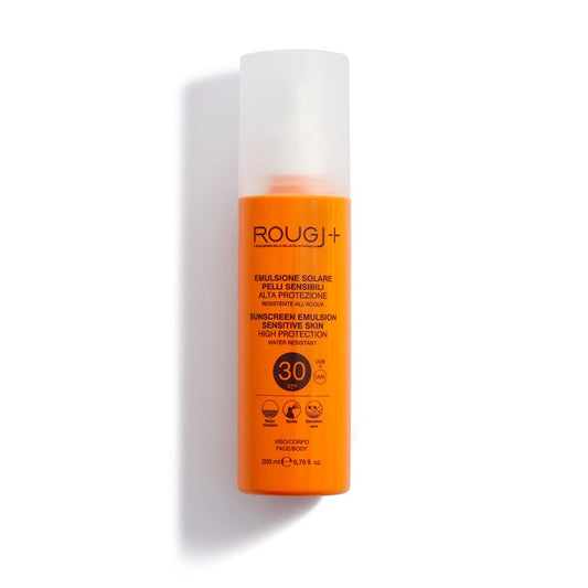 Rougj+ Crema Solare Spray SPF30 Pelli Sensibili 200ml