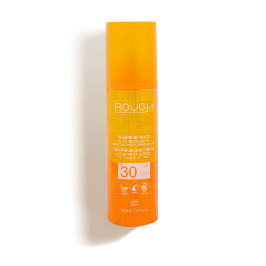 Rougj+ Solare Bifasico Alta Protezione con Attivatore SPF30 200ml