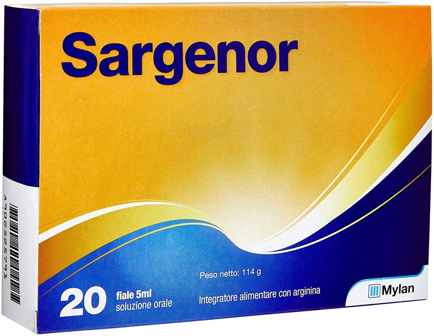 Sargenor 20 fiale da 5ml