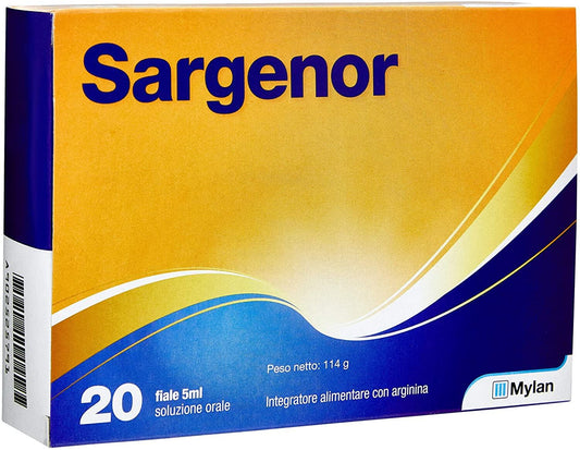 Sargenor 20 fiale da 5ml