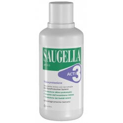 Saugella Acti3 Detergente Intimo pH 3.5 500ml