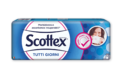 Scottex Tutti Giorni Fazzoletti 8 pezzi