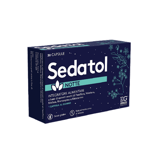 Sedatol Notte Favorisce Rilassamento e Sonno 30 Capsule 1mg