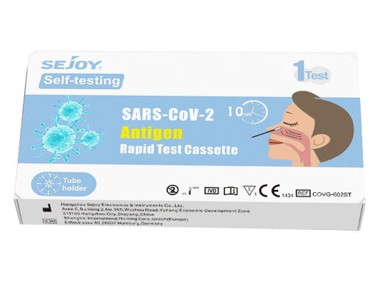 Sejoy Sars-CoV-2 Covid Antigene-Test Rapido Fai da Te