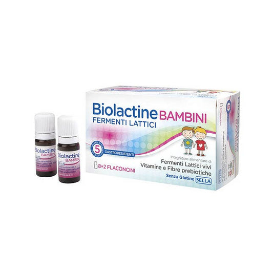 Biolactine Bambini 10 Flaconi 8ml