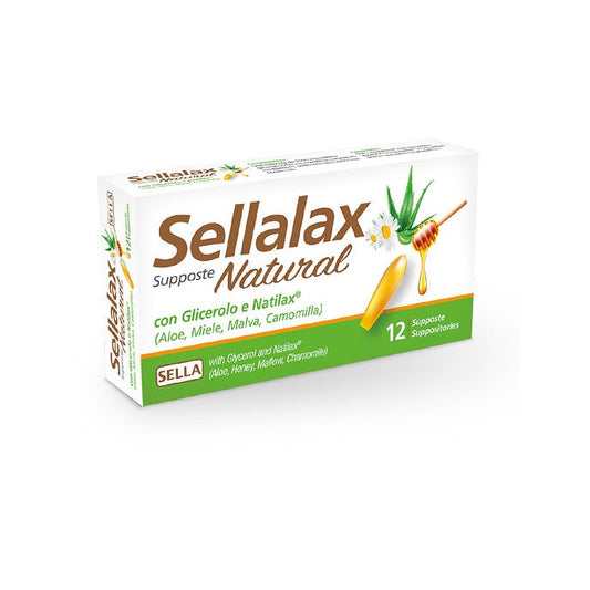 Sellalax Natural MD 12 Supposte