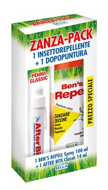 Zanza Pack Estate After Bite 14ml + Ben's Repell 100ml