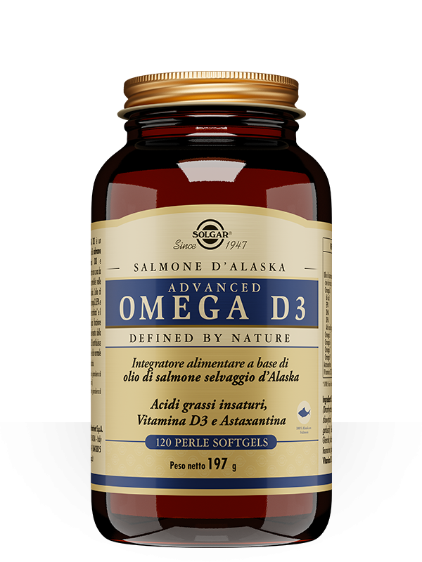 Solgar Advanced Omega D3 120 perle softgels