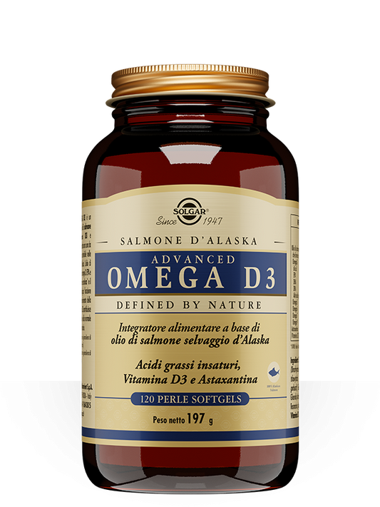 Solgar Advanced Omega D3 120 perle softgels