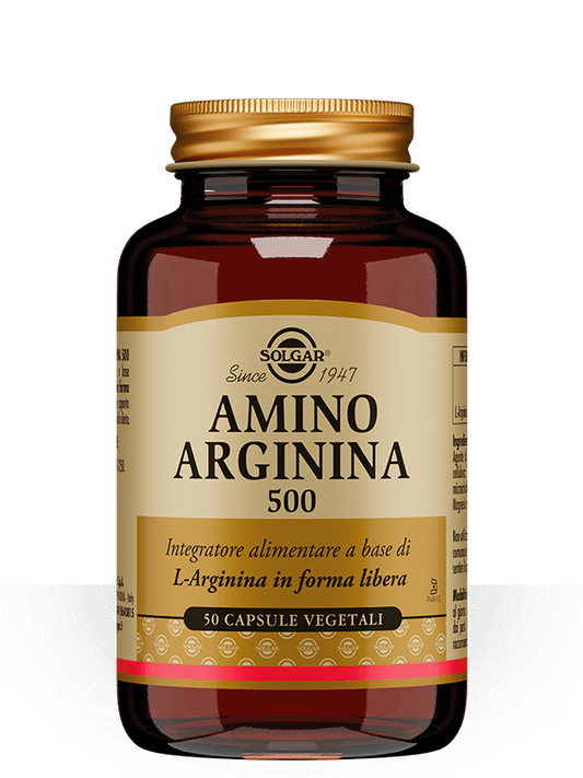 Solgar Amino Arginina 500 50 capsule vegetali