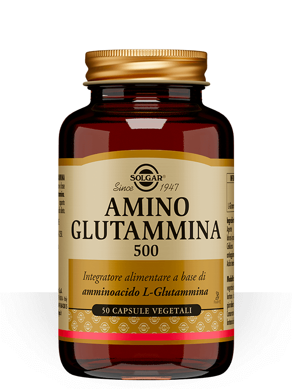 Solgar Amino Glutammina 500 50 capsule