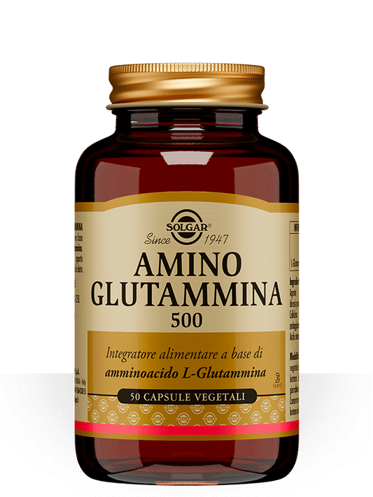 Solgar Amino Glutammina 500 50 capsule