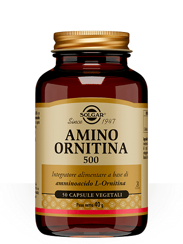 Solgar Amino Ornitina 500 50 capsule