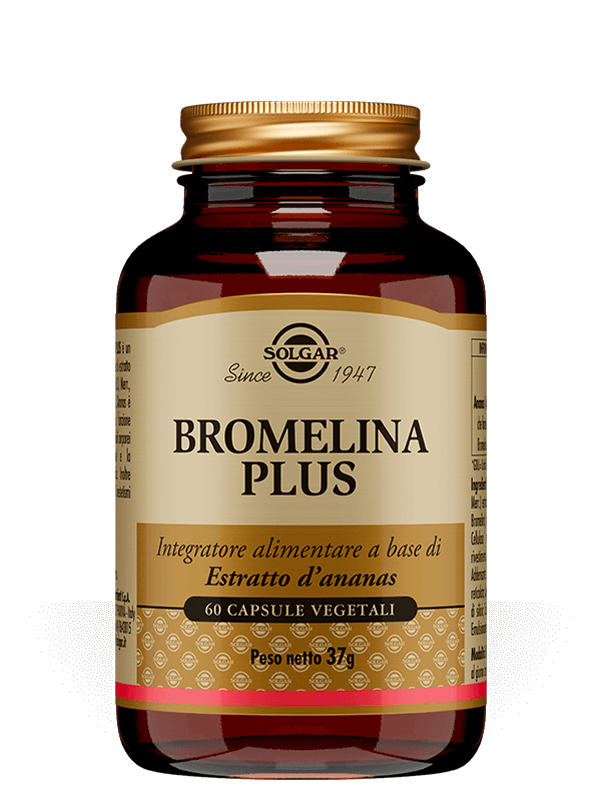 Solgar Bromelina Plus 60 capsule