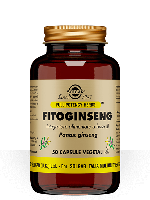 Solgar Fitoginseng 50 capsule vegetali