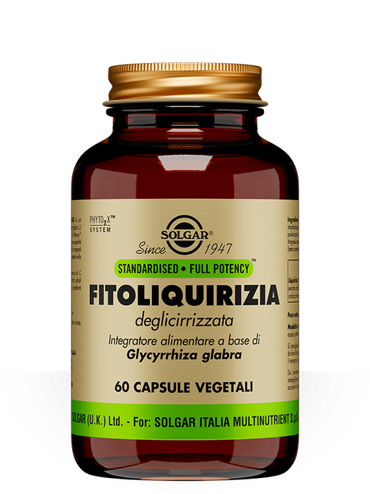 Solgar Fitoliquirizia Deglicirrizzata 60 capsule vegetali