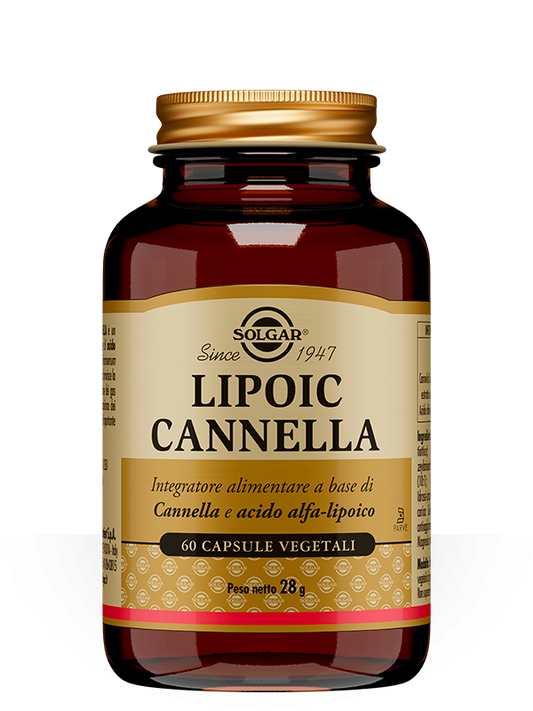 Solgar Lipoic Cannella 60 tavolette